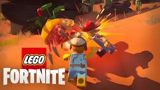 ПУСТЫННЫЙ БИОМ! 100 ДНЕЙ в LEGO FORTNITE #4