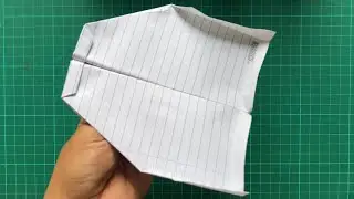 HOW TO MAKE A PAPER BOOMERANG PLANE | AIRPLANE BOOMERANG  EASY ✈️
