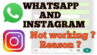 Why WhatsApp and Instagram Not working ? | Whatsapp Message not sent | whatsapp not working