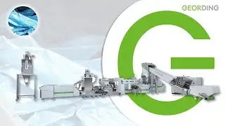 3IN1 Two Stages Die-Face Cutting Recycling & Pelletizing Machine GD-115TS | GEORDING