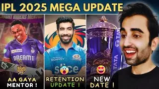 IPL 2025 BREAKING: DJ Bravo New KKR Mentor😱 | Bumrah MI Retention Update | Mega Auction Date