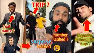 Chapati hindustani gamer number leaked?, 20M Surprise leaked, ishaan real name reavled,Dream project