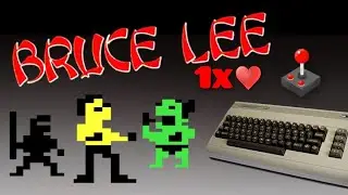 Bruce Lee C64 | Full Game with 1 Life | Retro Games🕹