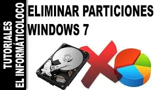¿Cómo eliminar particiones disco duro en windows 7 ?