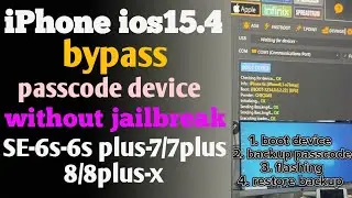 #iphone bypass ios15.4 (se-x) passcode device