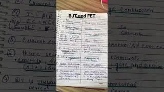 Difference between BJT and FET