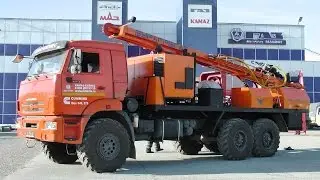 работа буровой установки
