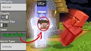 Lanetli Olan Korkunç Minecraft Dünyalarını Test Ettim!