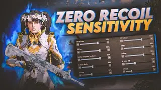 New Bgmi 3.3  best| Zero Recoil Sensitivity| Redmi Note 7pro BGMI Best Sensitivity settings,