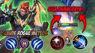 AUTO MERUSAK META? CLAUDE ROGUE METEOR! SESAKIT APA DAMAGENYA? | TOP GLOBAL CLAUDE - MLBB