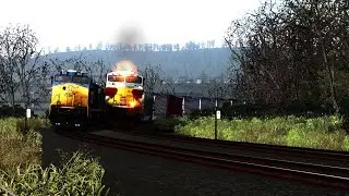 Train Simulator Railfanning: Norfolk Southern & CSX Pennsylvania Coal Trains