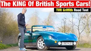The CRAZY British Sports Car! V8 TVR Griffith Driven!