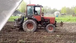 Картошку садим быстро и легко.
