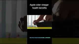 Apple cider vinegar health benefits #shorts
