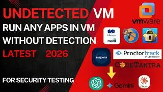 Undetected Custom Virtual Machine (VM) | Bypass VM Detection | Run any EXAM softwares | 2026 latest