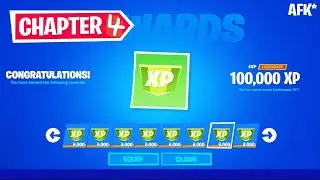 Fortnite Winterfest XP FARM/GLITCH - 100,000+/h - 2022
