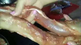 Свежина из королевского мясо ,мясо еще теплое