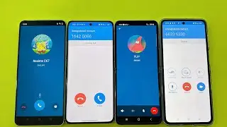 Incoming Call Battle Messenger SkyPhone vs BiP vs phone Realmi C67, OppO N2, Flip, Realmi 13pro