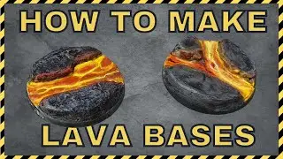 How To Make Lava Bases for Warhammer 40k or AOS