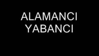KARAKAN-ALAMANCI YABANCI
