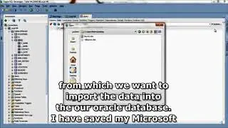 SQL tutorial 44  How to import data from Microsoft Excel to Oracle Database Computer tips and triks