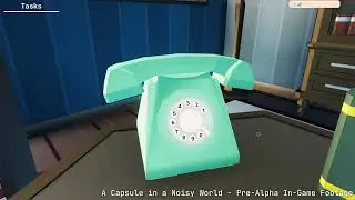 A Capsule in a Noisy World - Pre-Alpha In-Game Footage - Showing Some Fun Mechanics [4K]