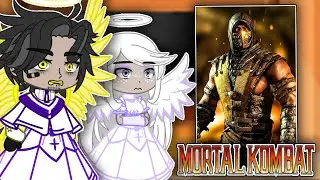 Hazbin Hotel Angels React To Scorpion | Gacha react