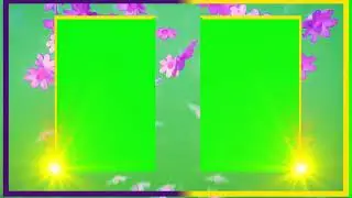 Green Screen Animated photo frame
