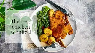 The best chicken schnitzel recipe!