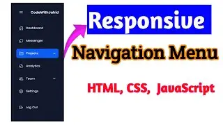 how to make Animated Navbar / Navigation menu