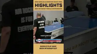 2024 Air Hockey World Championships | High Drama Elimination Match