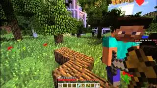 Minecraft (01 Поход по Играм ! )  Голод не тётка .....