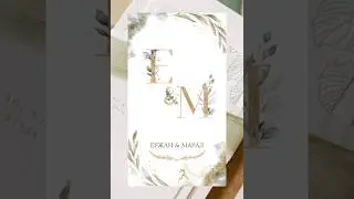 Үйлену тойға шақыру. Тапсырыс: 8 747 186 36 56