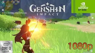 GT 1030 + i3 10100F | Genshin Impact | Low 1080p