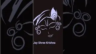 How to Draw??💥KRISHNA logo using python🐍#coding #coder #shortsfeed #python3 #pythongraphics #shorts