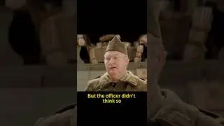 A man pretends to be blind in order to avoid military service.
