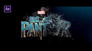 Marvel Studios' Black Panther Cinematic  Logo animation tutorial 2022