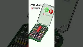 PARKSIDE precision bit and socket set »PPBS 40 A1«, 40 pieces #parkside