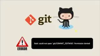 Git error could not open git/commit_editmsg
