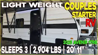Lightweight RV 2025 Avenir 17RB Travel Trailer By Crusier RV at Couchs RV Nation RV Review