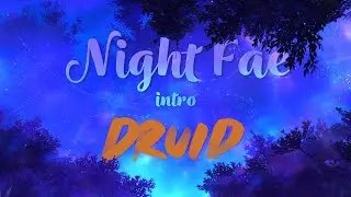 NIGHT FAE INTRO! - DRUID - SHADOWLANDS BETA - WORLD OF WARCRAFT GUIDE
