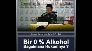 Makanan dan minuman 0% Alkohol ,bagaimana hukumnya