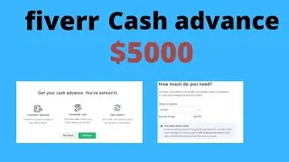 How to get fiverr cash advance | Get fiverr advance loan