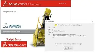 Tutorial How to Solve Script Error On Solidworks