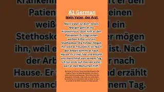 Learn German By Listening - A1-A2 Sentences 