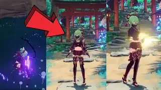 Kuki Shinobu Leaks ( Idle Animation , Elemental Skill , Elemental Burst Leaks) | Genshin 2.7