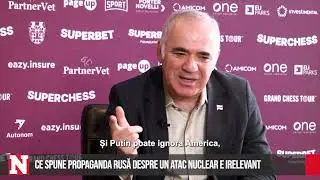 Kasparov explică de ce Rusia nu va ataca nuclear Ucraina: 
