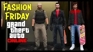 GTA 5 Online FASHION FRIDAY! (Negan The Walking Dead, Marty McFly, Female DayZ & More)