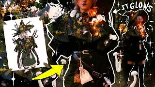 MAKING AN INDULGENT FOREST WITCH COSTUME. ✨🌿🔮