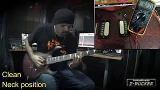 Guitarheads Z-Bucker Humbucker Pickup Demo by Victor Soto